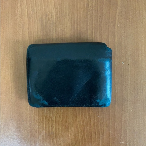 Fossil Ingram Black Leather Trifold Extra Capacity - Picture 2 of 8